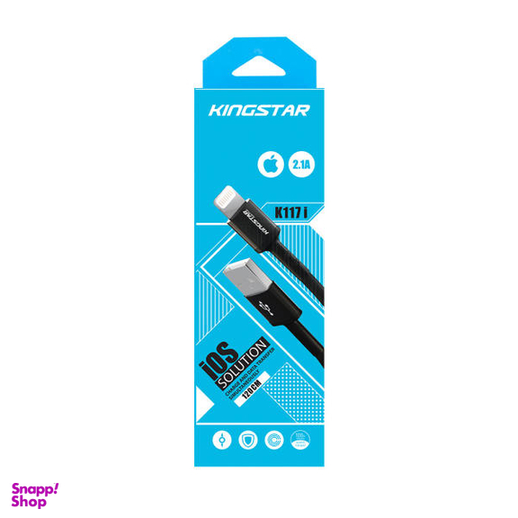 کابل تبدیل USB به لایتنینگ کینگ استار مدل K117i طول 1.2 متر
