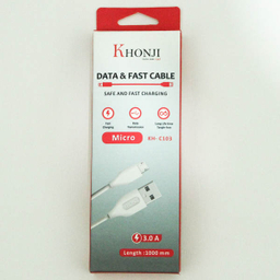 کابل شارژ USB به microUSB خنجی مدل Superfastshaeje2 طول 1 متر