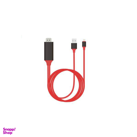 کابل تبدیل لایتنینگ به HDMI ارلدام مدل ET-W5 به طول 2 متر