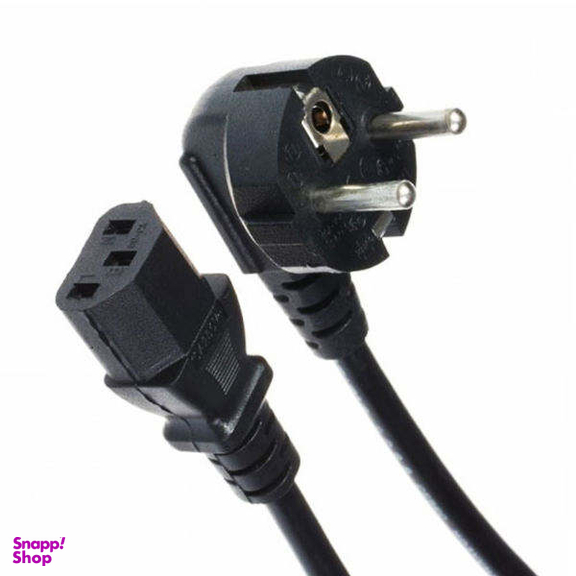 کابل برق سه پین منبع تغذیه کامپیوتر دی-نت مدل PC1.8M طول 1.8 متر