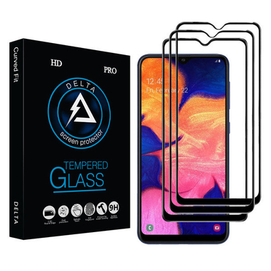 محافظ صفحه نمایش دلتا مدل Fit مناسب برای گوشی موبایل سامسونگ Galaxy A30 بسته سه عددی
