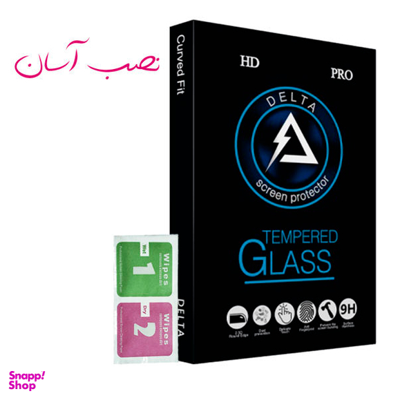 محافظ صفحه نمایش سرامیکی دلتا مدل Fit مناسب برای گوشی موبایل سامسونگ Galaxy A31/ A20 / A30