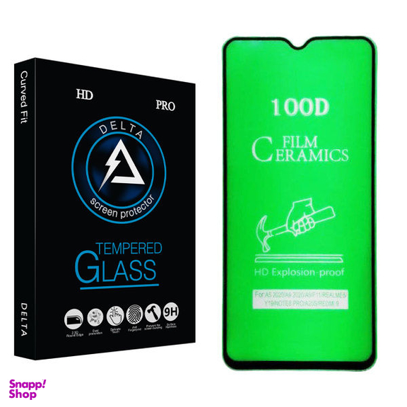 محافظ صفحه نمایش سرامیکی دلتا مدل Fit مناسب برای گوشی موبایل سامسونگ Galaxy A31/ A20 / A30