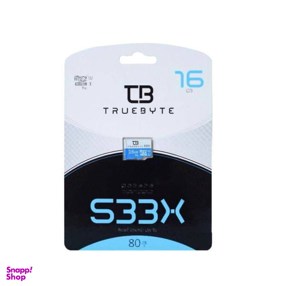 کارت حافظه microSD HC تروبایت مدل 533X V30 کلاس 10 استاندارد UHS-I U1 ظرفیت 16 گیگابایت