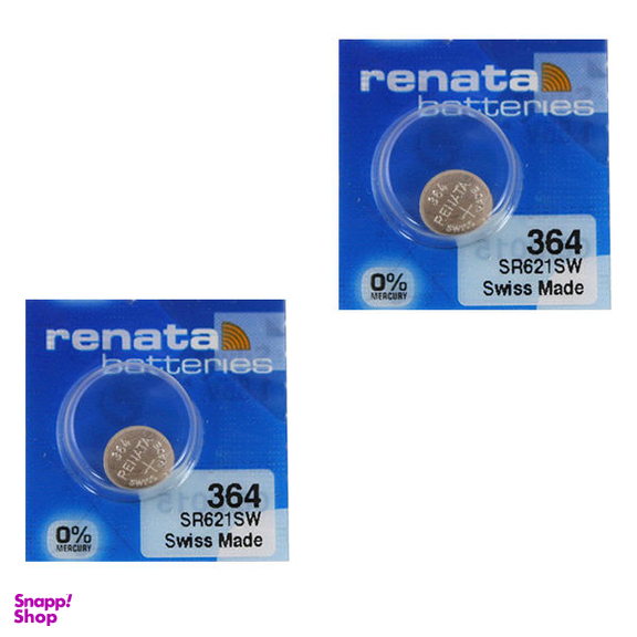 باتری ساعت رناتا مدل SR621SW بسته 2 عددی