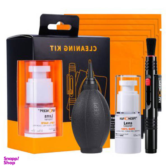کیت تمیز کننده لنز دوربین کی اند اف کد SKU.1618