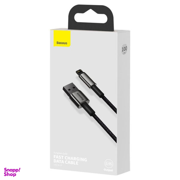 کابل USB به لایتنینگ باسیوس مدل 2.4A calwj-01 طول 1 متر