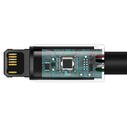 کابل USB به لایتنینگ باسیوس مدل 2.4A calwj-01 طول 1 متر