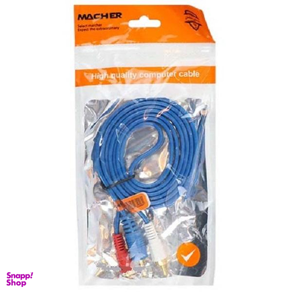کابل تبدیل 1 به 2 جک 3.5 میلی متری مچر مدل MR-98 طول 1.5 متر