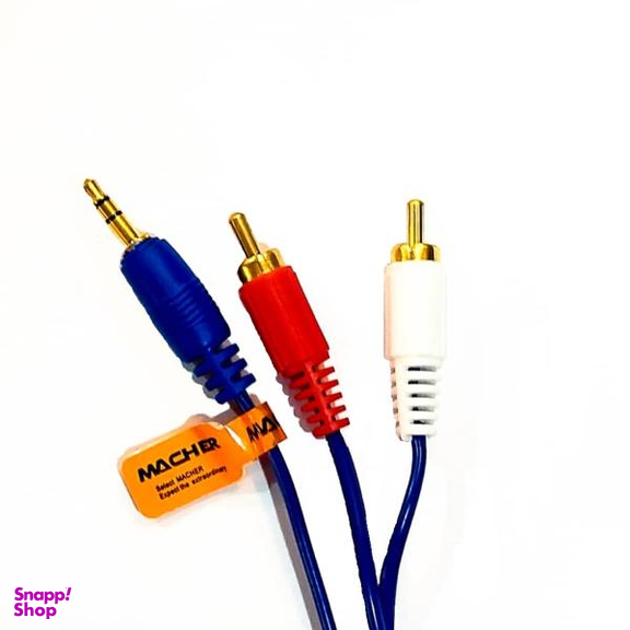 کابل تبدیل 1 به 2 جک 3.5 میلی متری مچر مدل MR-98 طول 1.5 متر