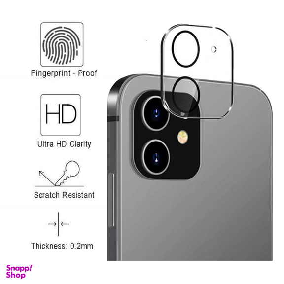 محافظ لنز دوربین بوف مدل 3D Plus مناسب برای گوشی موبایل اپل Iphone 12