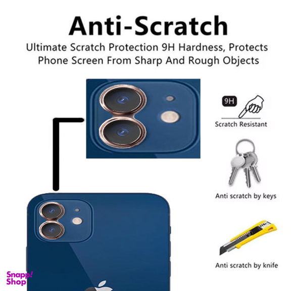 محافظ لنز دوربین بوف مدل Spinner مناسب برای گوشی اپل Iphone 11 / Iphone 12 / Iphone 12 Mini