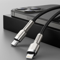 کابل تبدیل USB-C به لایتنینگ بیسوس مدل CAJK-B01 20W طول 2 متر