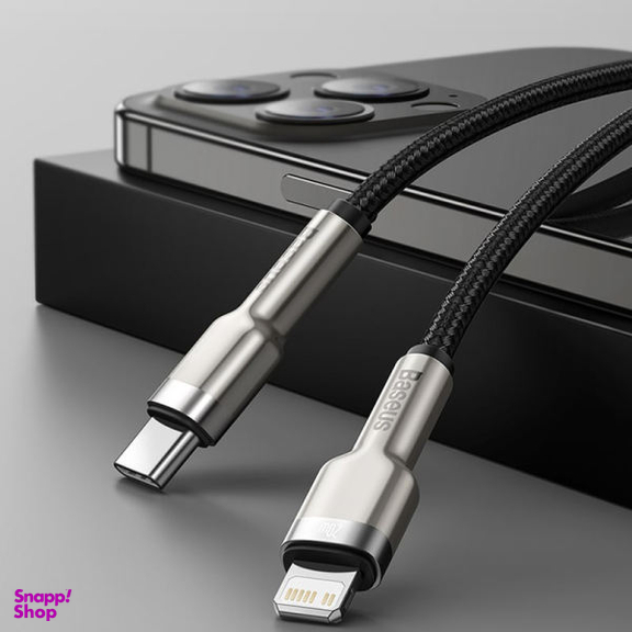 کابل تبدیل USB-C به لایتنینگ بیسوس مدل CAJK-B01 20W طول 2 متر