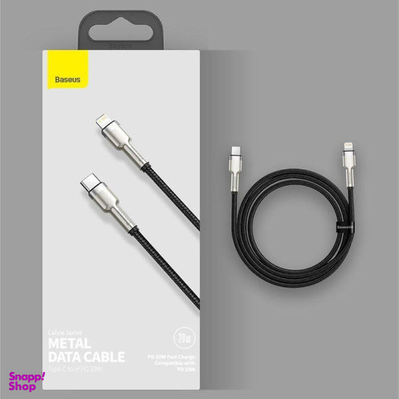 کابل تبدیل USB-C به لایتنینگ بیسوس مدل CAJK-B01 20W طول 2 متر