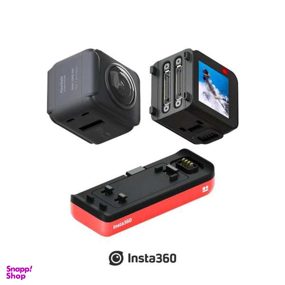 دوربین فیلم برداری ورزشی اینستا 360 مدل ONE R Twin Edition به همراه لوازم جانبی پلوز