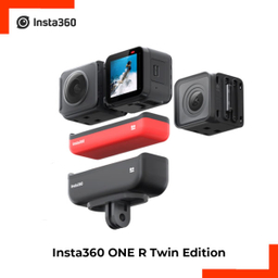 دوربین فیلم برداری ورزشی اینستا 360 مدل ONE R Twin Edition به همراه لوازم جانبی پلوز