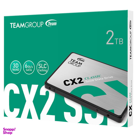 اس اس دی اینترنال تیم گروپ مدل CX2 ظرفیت 2 ترابایت