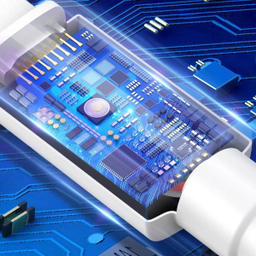 کابل تبدیل USB به لایتنینگ باسیوس مدل MINI WHITE طول 1 متر