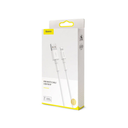 کابل تبدیل USB به لایتنینگ باسیوس مدل MINI WHITE طول 1 متر