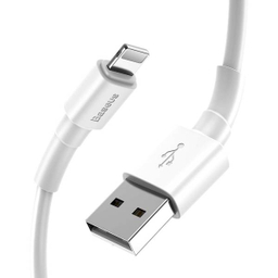 کابل تبدیل USB به لایتنینگ باسیوس مدل MINI WHITE طول 1 متر