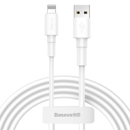 کابل تبدیل USB به لایتنینگ باسیوس مدل MINI WHITE طول 1 متر