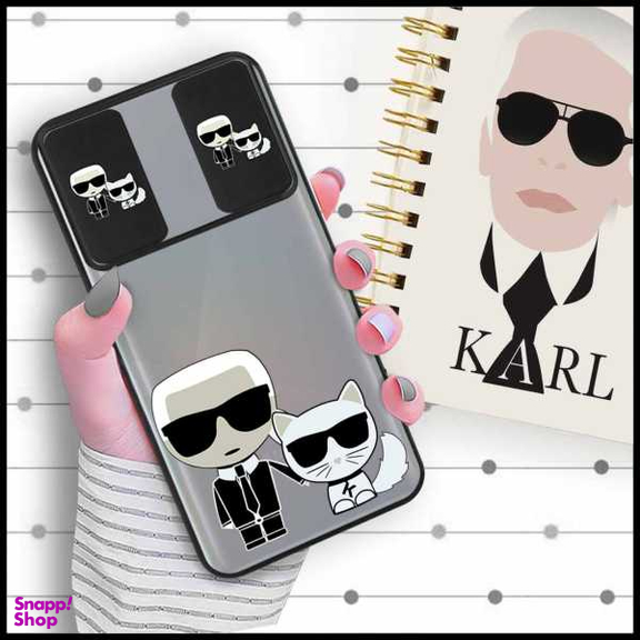 کاور دکین مدل Tilly طرح KARL مناسب برای گوشی موبایل سامسونگ Galaxy A71
