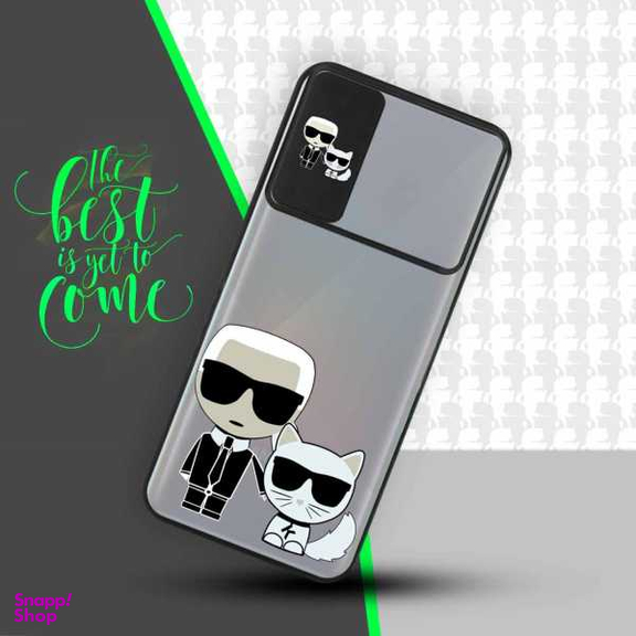 کاور دکین مدل Tilly طرح KARL مناسب برای گوشی موبایل سامسونگ Galaxy A71