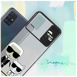 کاور دکین مدل Tilly طرح KARL مناسب برای گوشی موبایل سامسونگ Galaxy A71