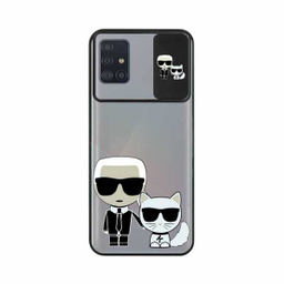 کاور دکین مدل Tilly طرح KARL مناسب برای گوشی موبایل سامسونگ Galaxy A71
