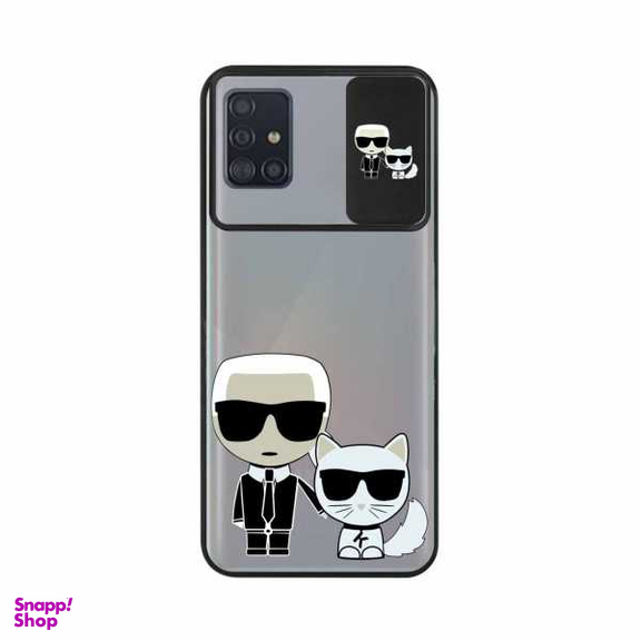 کاور دکین مدل Tilly طرح KARL مناسب برای گوشی موبایل سامسونگ Galaxy A71