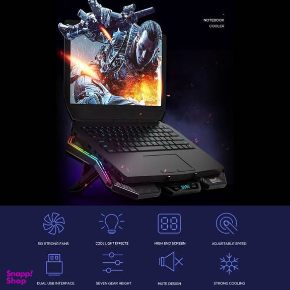 پایه خنک کننده لپ تاپ کول کلد مدل K40