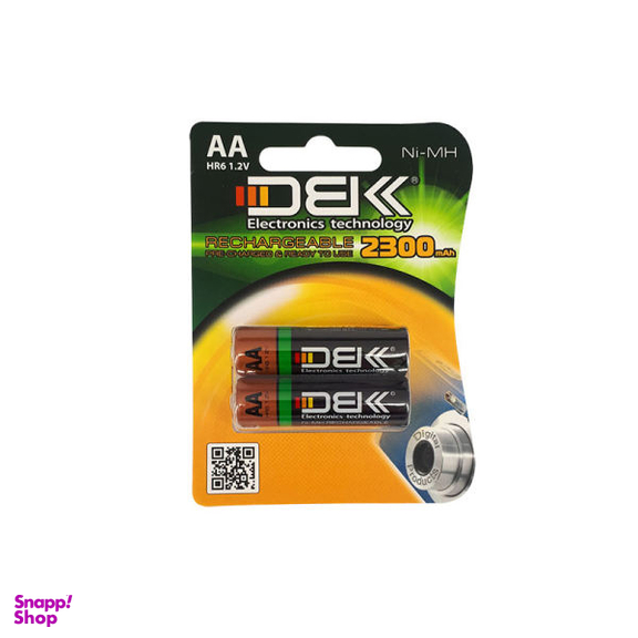 باتری قلمی و نیم قلمی قابل شارژ دی بی کی مدل 1000 HR6 2300mAh/HR03 بسته 4 عددی