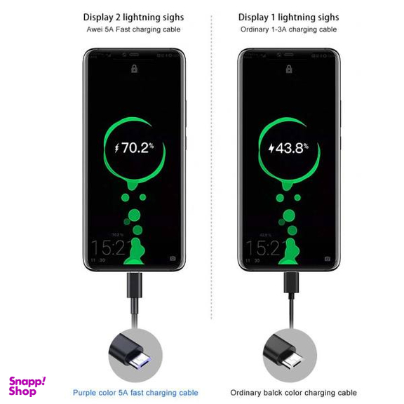 کابل تبدیل Micro USB به USB اوی مدل CL-77M طول 1 متر