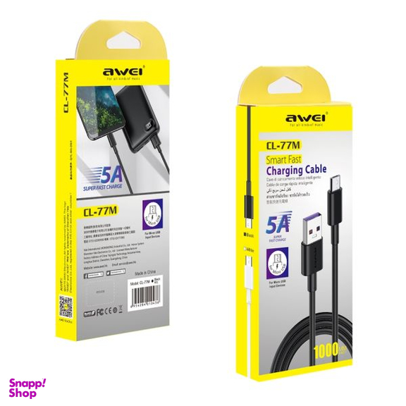 کابل تبدیل Micro USB به USB اوی مدل CL-77M طول 1 متر