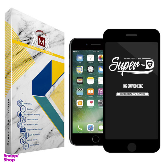 محافظ صفحه نمایش موناکو مدل Super D مناسب برای گوشی موبایل اپل iPhone 7 Plus/8 Plus