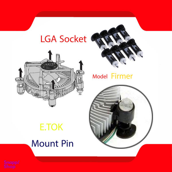 پایه نگهدارنده خنک کننده پردازنده ایتوک مدل Firmer بسته 8 عددی