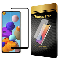 محافظ صفحه نمایش گلس استار مدل F مناسب برای گوشی موبایل سامسونگ Galaxy A21s