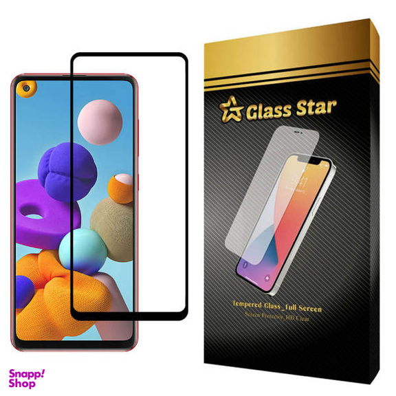 محافظ صفحه نمایش گلس استار مدل F مناسب برای گوشی موبایل سامسونگ Galaxy A21s
