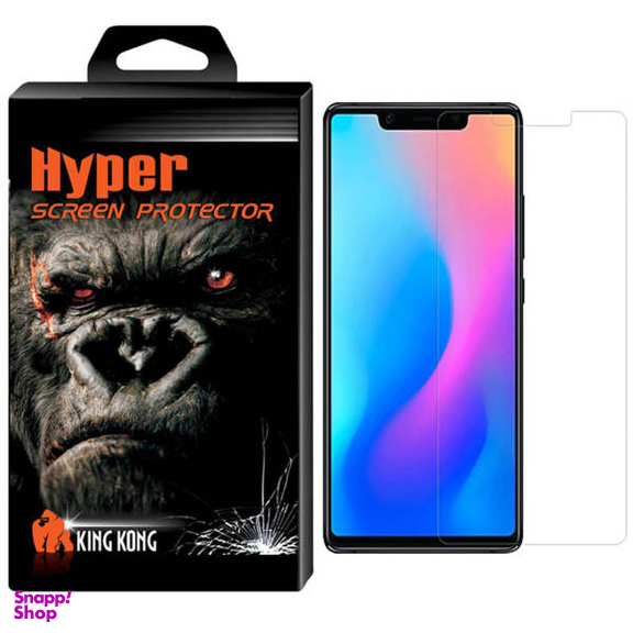 محافظ صفحه نمایش شیشه ای کینگ کونگ مدل Hyper Protector مناسب برای گوشی Xiaomi MI 8