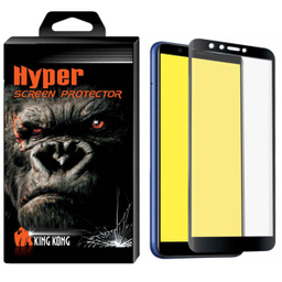 محافظ صفحه نمایش شیشه ای کینگ کونگ مدل Hyper Fullcover مناسب برای گوشی Huawei Y6 Prime 2018