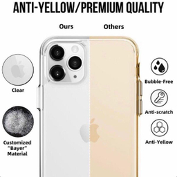 کاور اسپیس مدل transparent pc مناسب برای گوشی موبایل اپل iphone 13