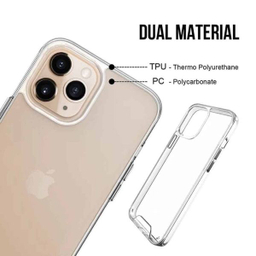 کاور اسپیس مدل transparent pc مناسب برای گوشی موبایل اپل iphone 13