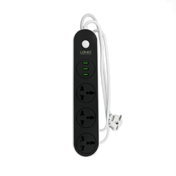 سه راهی برق و شارژ USB الدینیو (Ldnio) مدل SC3301
