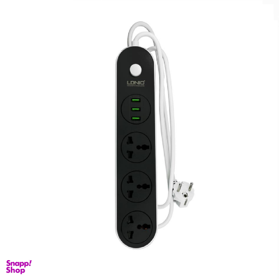 سه راهی برق و شارژ USB الدینیو (Ldnio) مدل SC3301