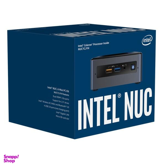 کامپیوتر کوچک اینتل مدل NUC7CJYH-B