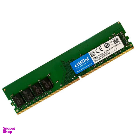 رم دسکتاپ DDR4 تک کاناله 2666 مگاهرتز CL19 کروشیال ظرفیت 8 گیگابایت