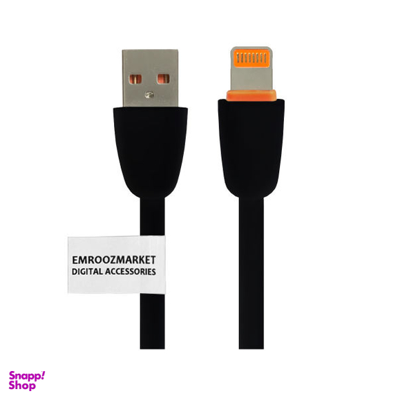 کابل تبدیل USB به لایتنینگ امروزمارکت مدل EM 214 طول 0.2 متر
