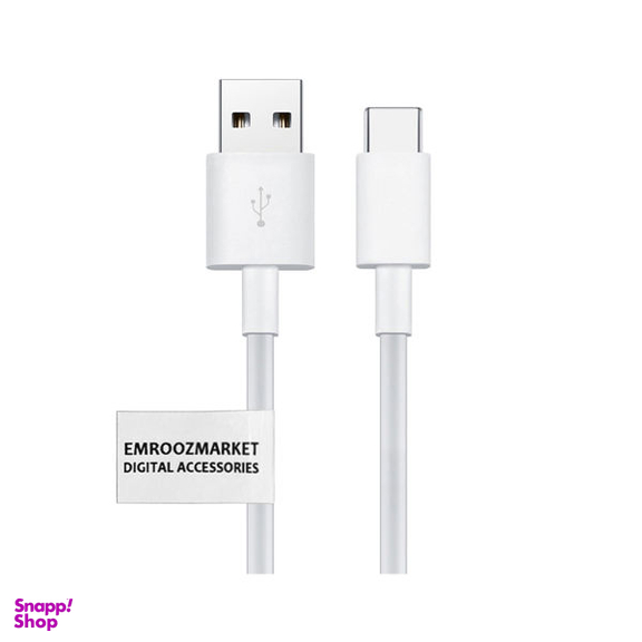 کابل تبدیل USB به USB-C امروزمارکت مدل EM 215 طول 1 متر
