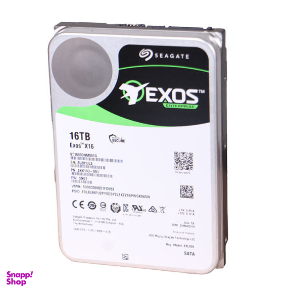 هارددیسک اینترنال سیگیت مدل ST16000NM001G Enterprise ظرفیت 16 ترابایت